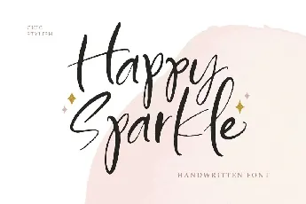 Happy Sparkle font