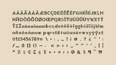 Cylincilo Display font