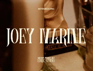 JoeyMarineDemo font