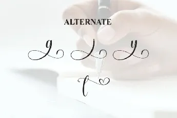 Autography Calligraphy font