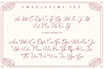 Beautiful Kisses Script font