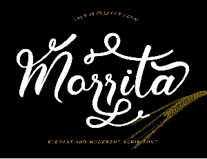 Morrita font