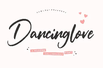 Dancinglove font