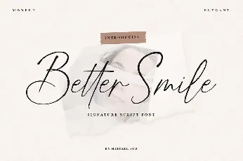 Better Smile font