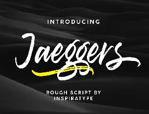 Jaeggers FREE font