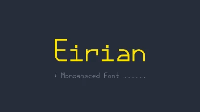 Eirian font