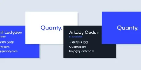 Quanty font