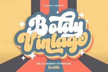 Boldy Vintage font