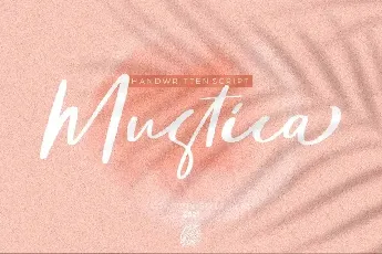 Mustica Script font