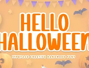 Hello Halloween Display font