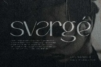 Svarge font