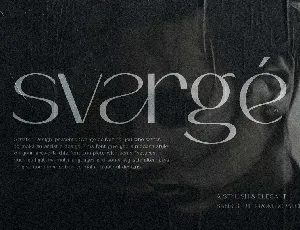 Svarge font