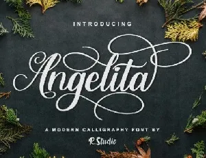 Angelita Script font