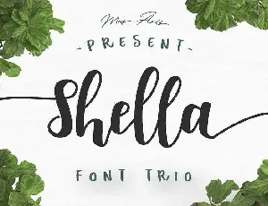 Shella Script Free Download font