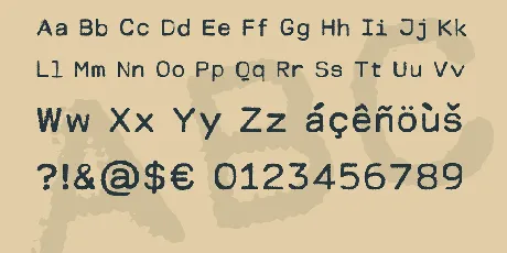 MODERN TYPEWRITER font