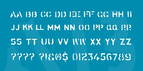 Stockstill font