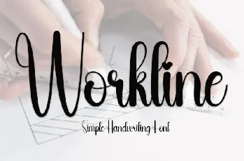 Workline Script font