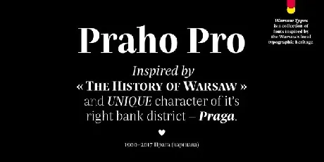 Praho Pro Family font