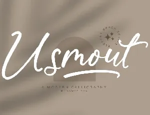 Usmout font