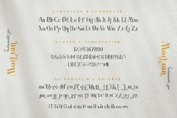 Meriyan font