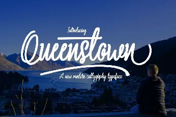 Queenstown font