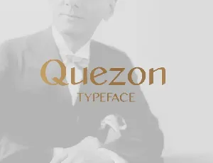 Quezon Typeface font