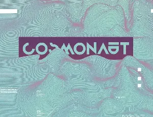 COSMONAUT font