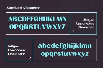 Milgran font