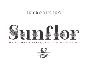 Sunflorcrafter font