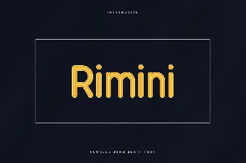 Rimini font