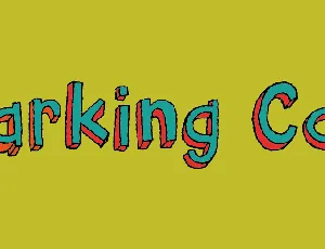 Barking Cat DEMO font