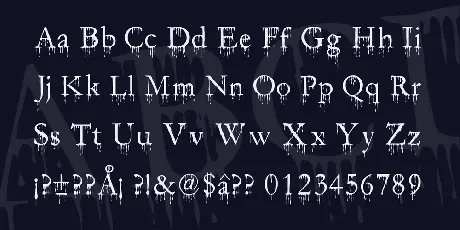 SF Gushing Meadow font