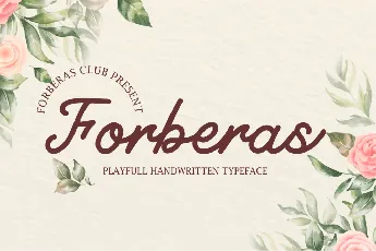 Forberas font