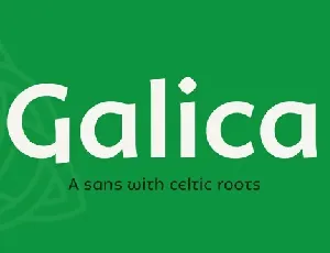 Galica Family font