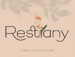 Restiany font