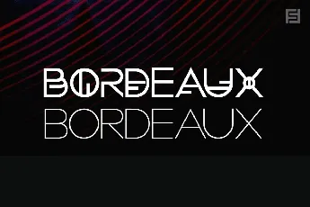 BORDEAUX FONT