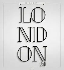 London font