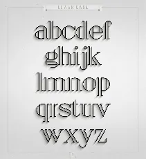 London font