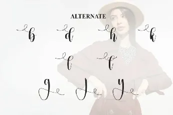 Angelica Calligraphy font