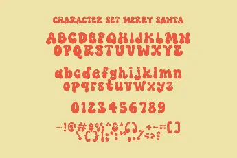 Merry Santa font