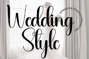 Wedding Style font