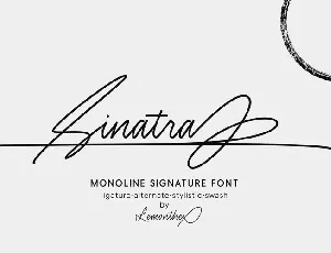 Sinatra font