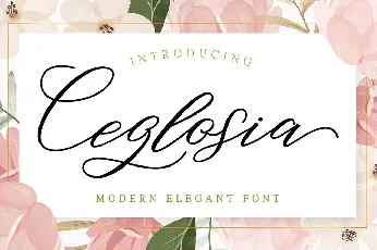 Ceglosia font