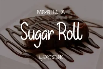 Sugar Roll Handwriting font