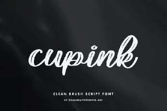 Cupink Script font