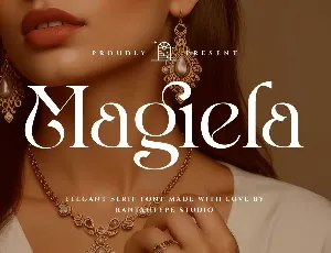 Magiela font