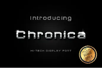 Chronosfer Demo font