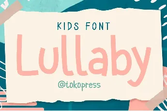 Lullaby font