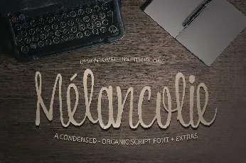 Melancolie font