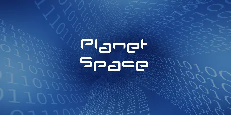 Planet Space font